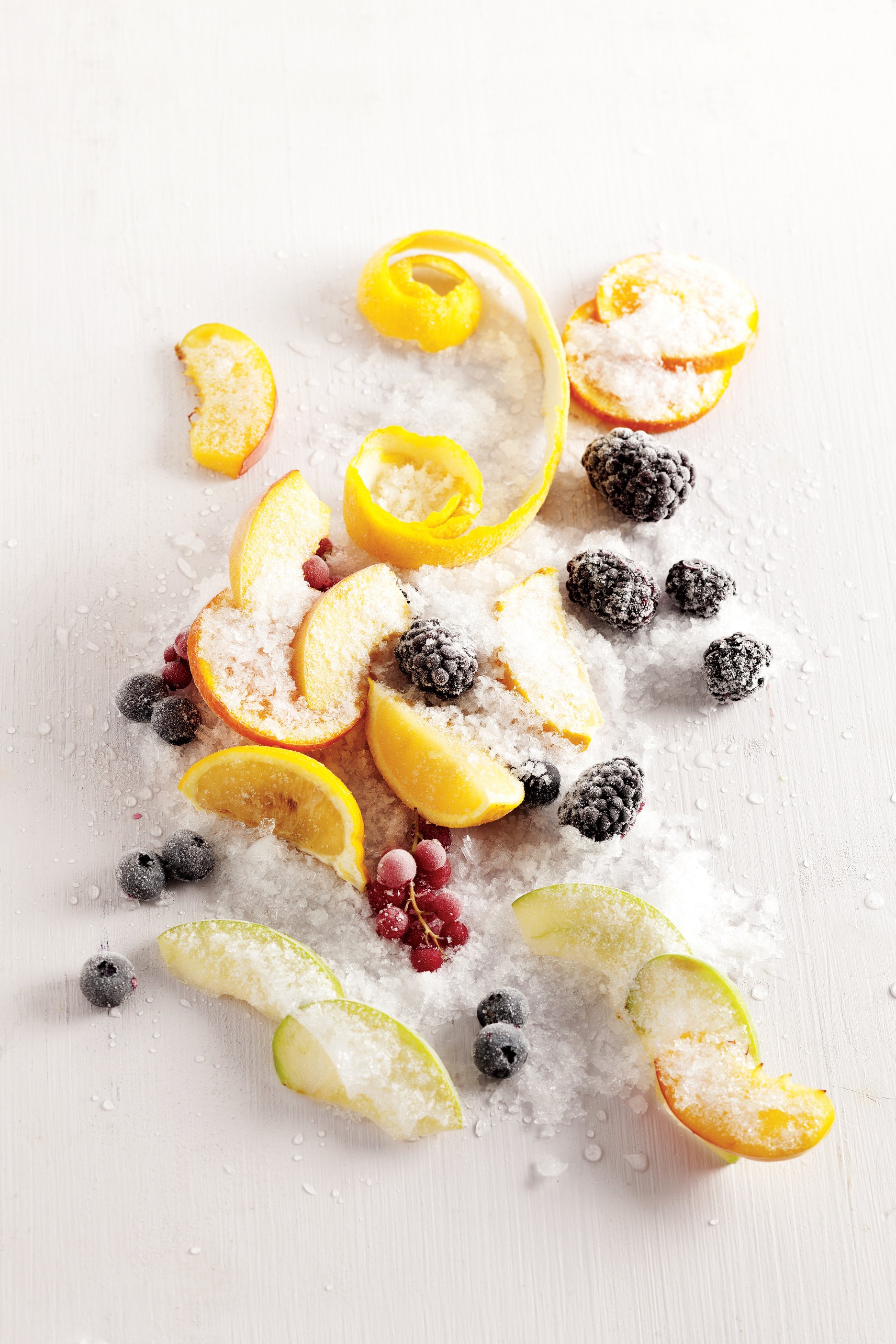 frozen fruit,Frozen mix berries and fruit background