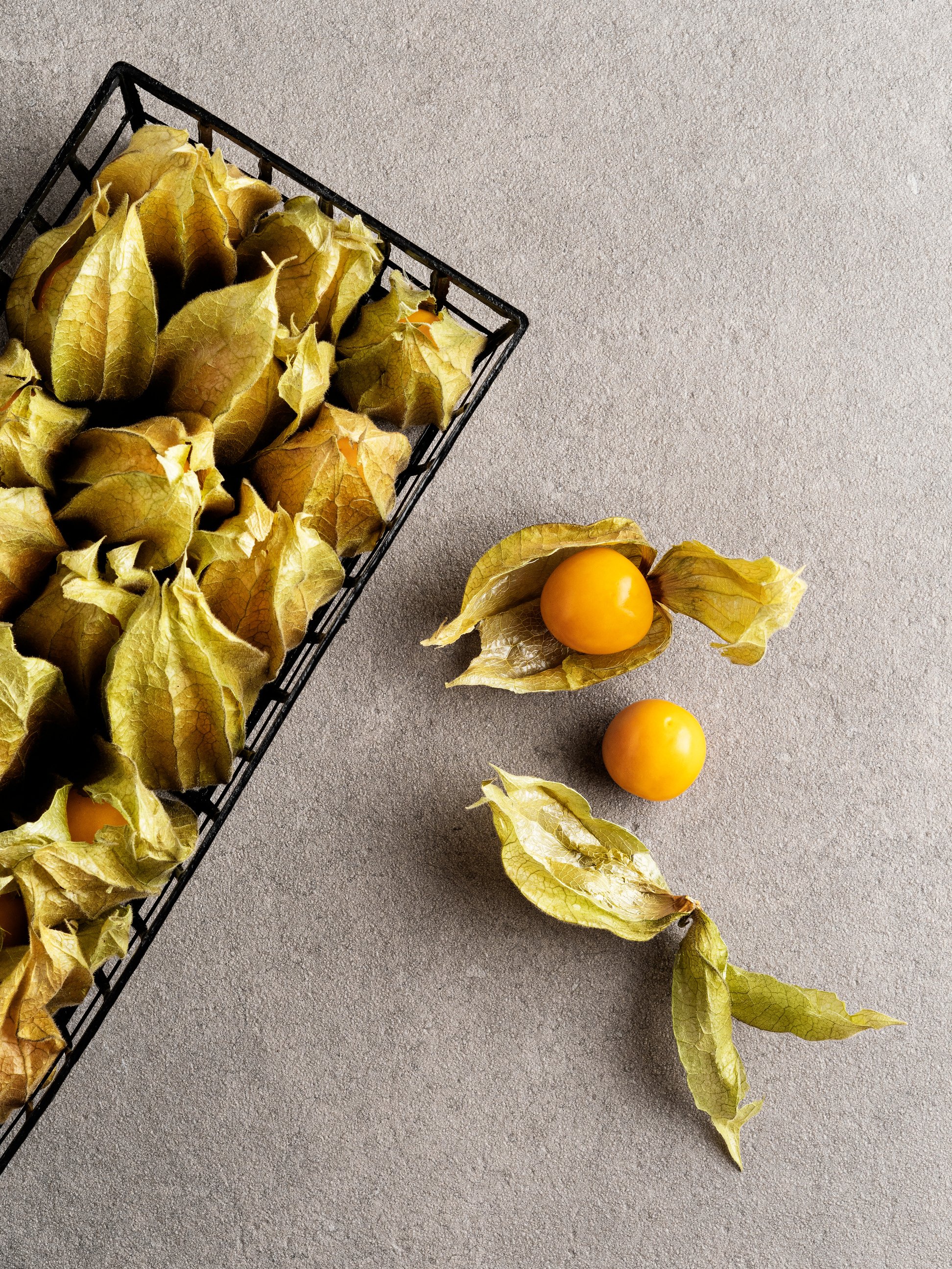 Ripe physalis, Physalis or Gooseberry, Winter cherry, Physalis fruit